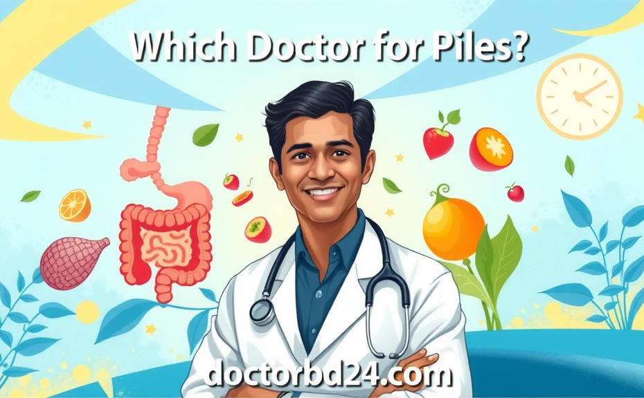 পাইলস এর জন্য কোন ডাক্তার দেখাবো
