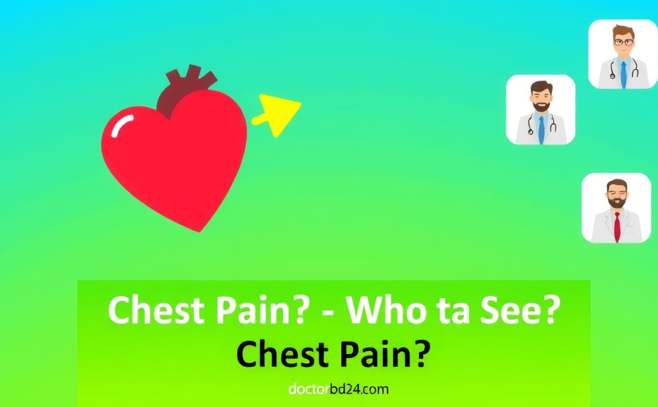 বুকে ব্যথার জন্য কোন ডাক্তার দেখাবো