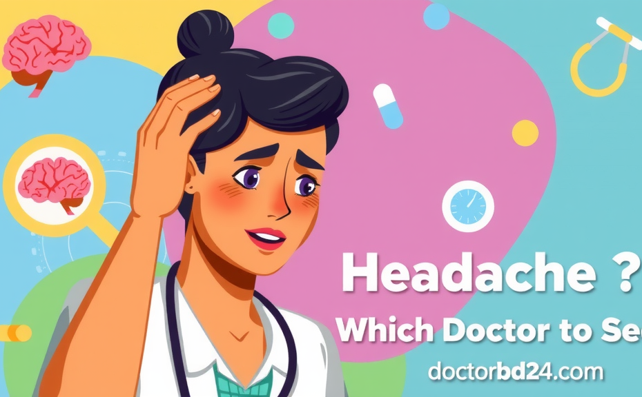 মাথা ব্যথার জন্য কোন ডাক্তার দেখাবো